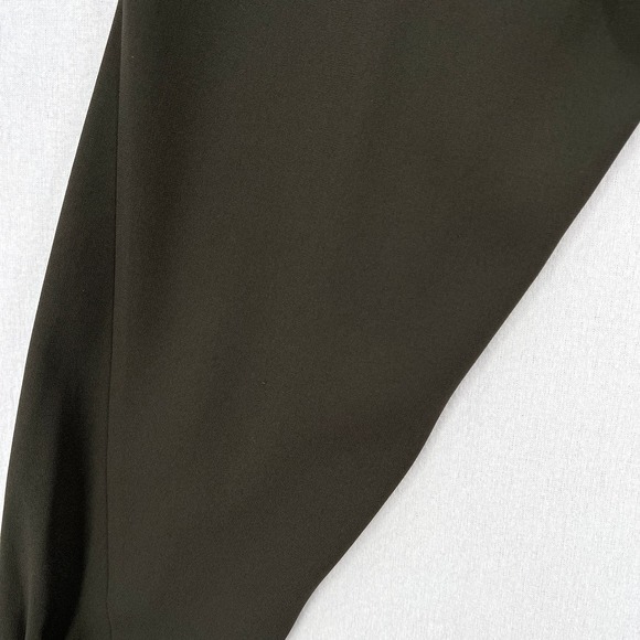 ARITZIA BABATON Dexter Pants Womens Medium Green High rise Pull On Triacetate - Picture 15 of 16